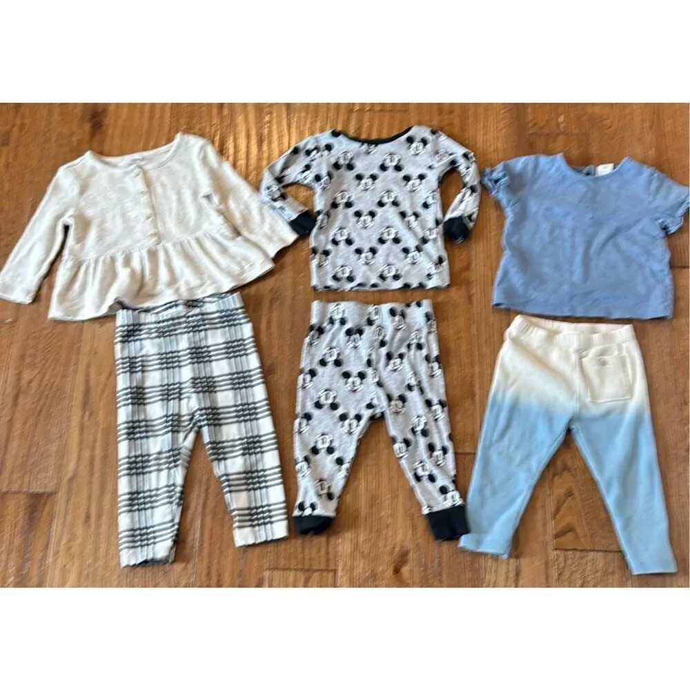 Toddler girl 12-18 months bundle Zara H&M mini mouse